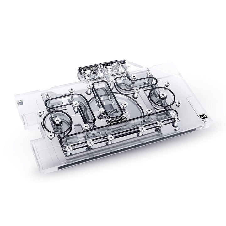 WAK Alphacool Eisblock Aurora Acryl GPX-N RTX 3070 TUF/DUAL mit Backplate