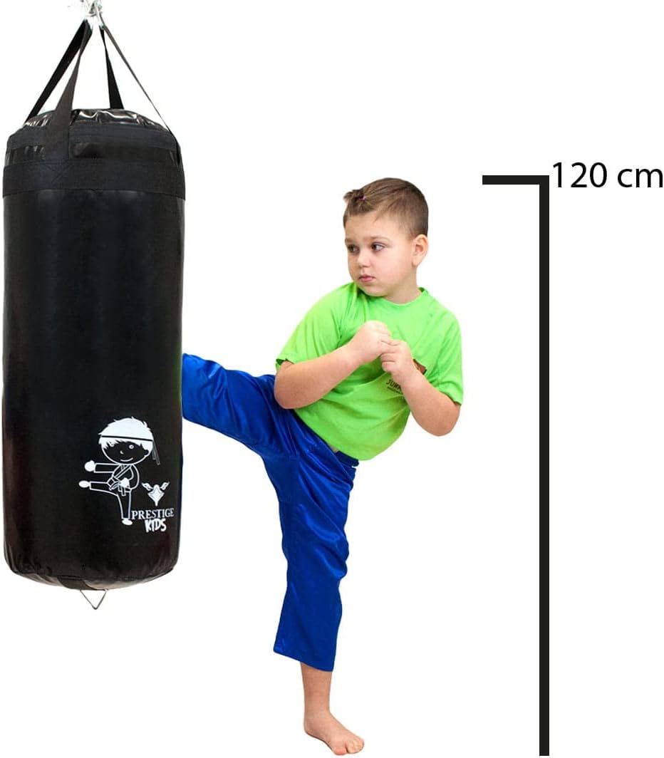 Boxsack, gefüllt mit 15 kg, 80 x 30 cm, mit Aufschrift Name des Kindes oder anderer Aufschrift Ihrer