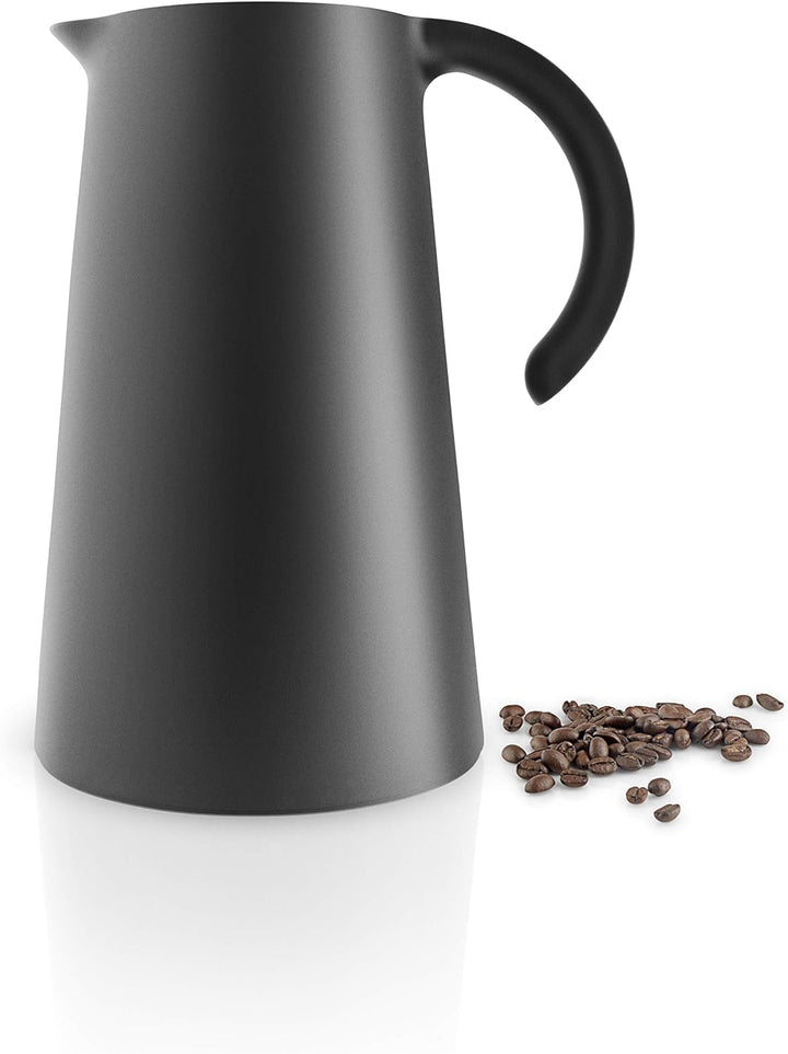 EVA SOLO | Rise Isolierkanne 1l black | Einfaches, funktionelles Design | Black