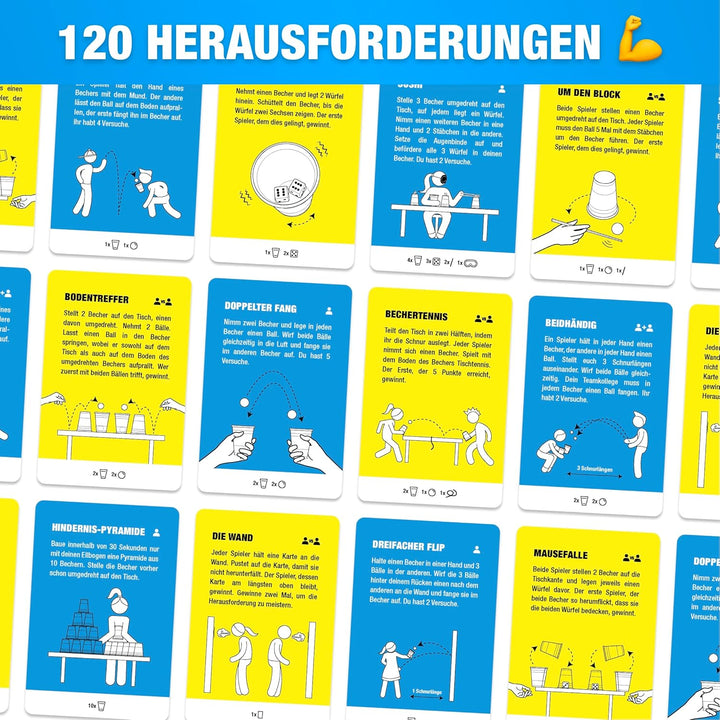The World Game Super Skills - Deutsch - Das lustige Gesellschaftsspiel für Kinder, Jugendliche & Erw