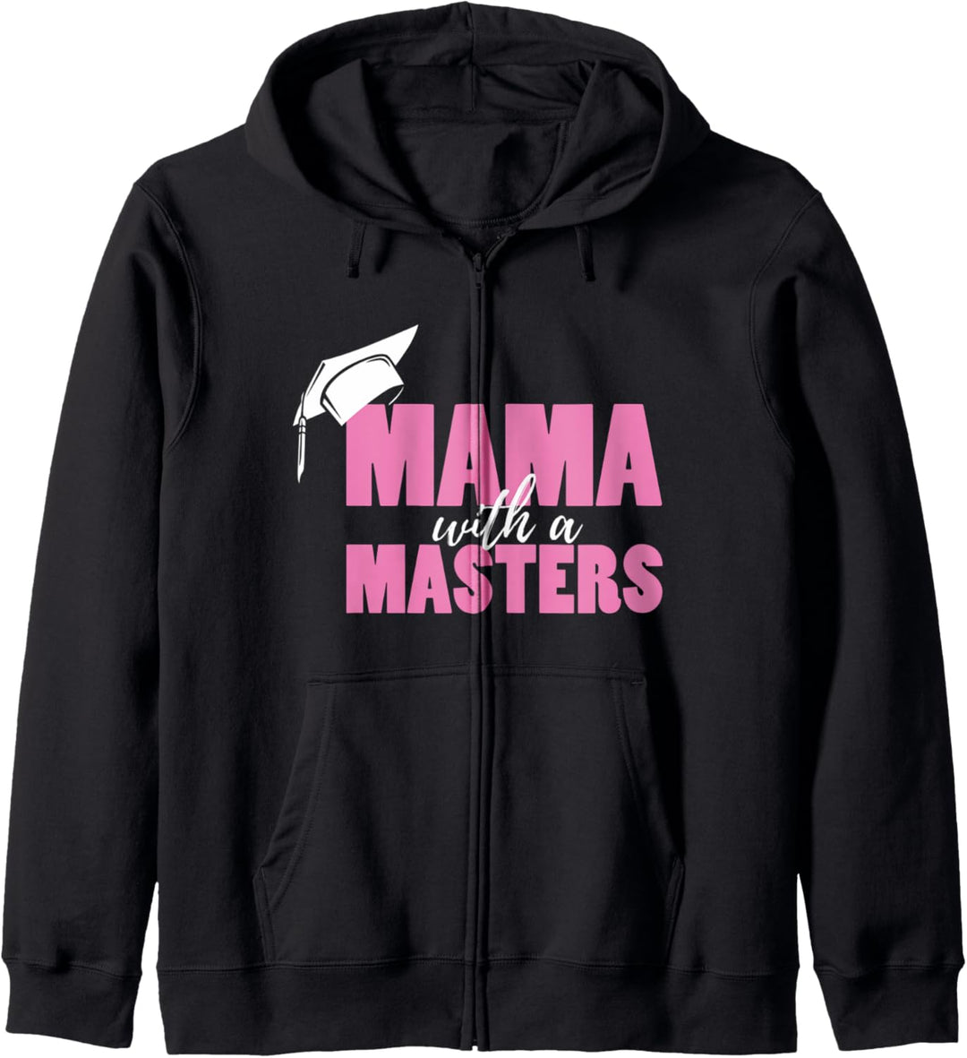 Klasse von 2021 Mama mit Masters Cute Womens Graduierung Kapuzenjacke