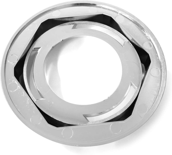 RhinoTuning 4 Stück Radnabenkappen für BBS Nabendeckel OD 102mm ID 71,7mm, Chrom Radnabenabdeckung G