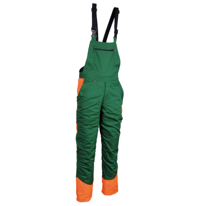 Cofra V492-0-08.Z/8 Brustlatz "Secure Cut", Grün/Orange, 4XL Grün / Orange 4XL, Grün / Orange 4XL