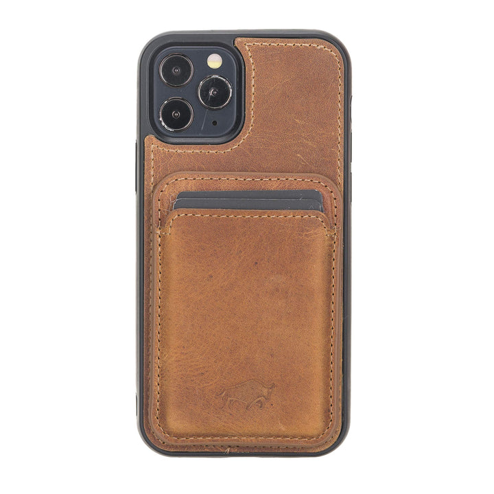 Solo Pelle Lederhülle + magnetische Geldbörse für das iPhone 12 Pro Max in 6.7 Zoll Case Leder Hülle