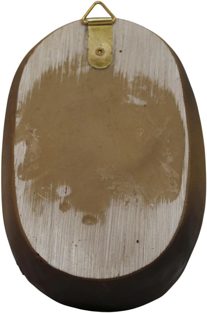 ZICOM Weihwasserkessel Weihwasserbecken Maria mit Kind Höhe 12cm handbemalt Polyresin