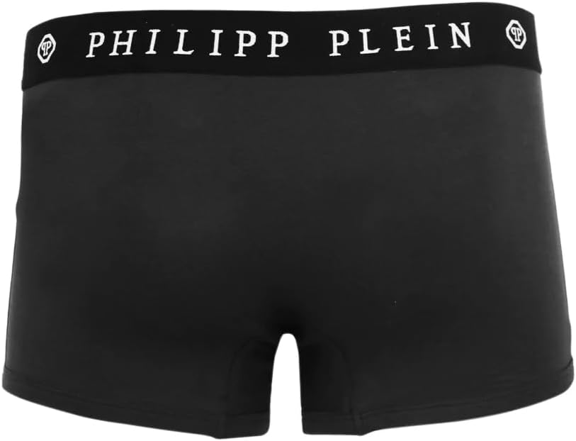 Philipp Plein Herren Boxer Skull Schwarz L (XL)