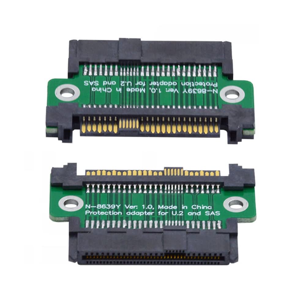 Cablecc U.2 U2 SFF-8639 NVME PCIe 4.0 SSD Stecker auf Buchse Adapter Verlängerung 68pin PCI Express