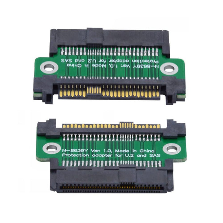 Cablecc U.2 U2 SFF-8639 NVME PCIe 4.0 SSD Stecker auf Buchse Adapter Verlängerung 68pin PCI Express