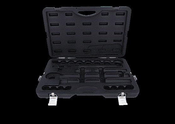 KS Tools 911.0721-99 Kunststoff-Leerkoffer (ohne Inhalt) für 3/4" Steckschlüssel-Satz,21-tlg. [ASIN