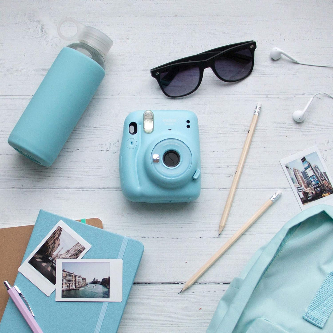 INSTAX mini 11, Sofortbildfilm, Sky-Blue Sky Blue Kamera, Sky Blue Kamera