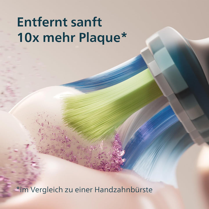 Philips Sonicare DiamondClean 9000 Elektrische Zahnbürste Doppelpack - 2 Schallzahnbürsten, 1x Ladeg