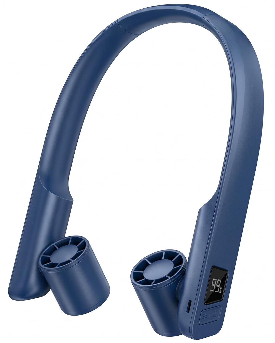 FrSara Nackenventilator, Tragbarer leiser Halsventilator, 3 Stufen | moderner Neck Fan mit Akku, 360