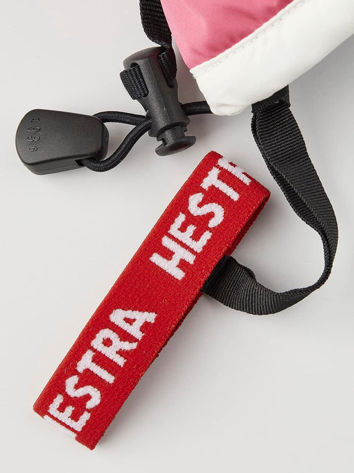 Hestra Wasserdichter Skihandschuh für Kinder, C-Zone für kaltes Wetter Fuchsia / Elfenbein 5, Fuchsi