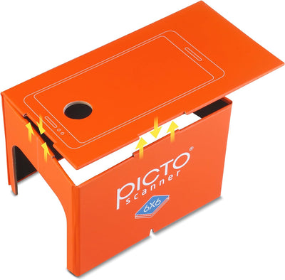 PictoScanner 6x6 - Ist EIN Scanner für 6x6 Filme. Scannen und speichern Sie Ihre 6x6 Negative oder D