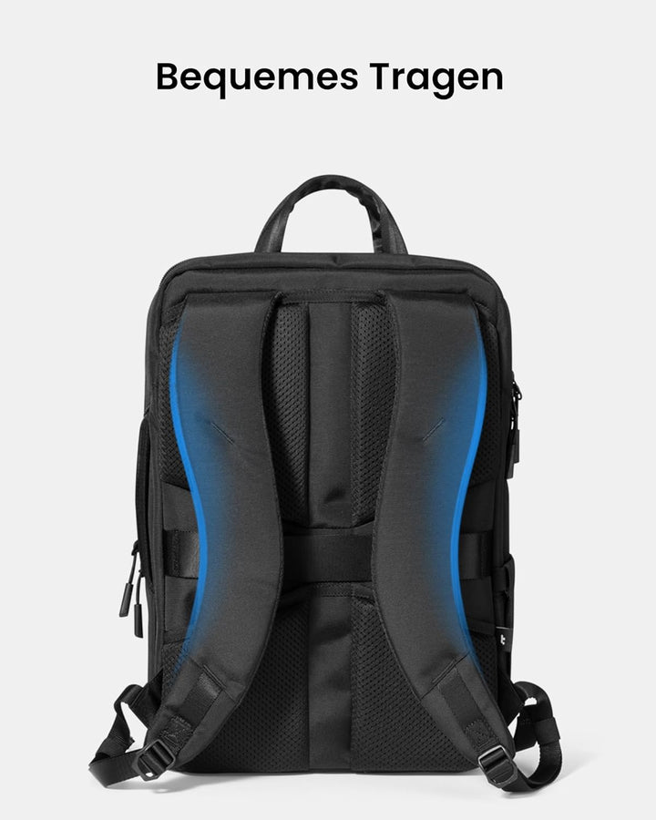 tomtoc 24L Business Laptop Rucksack für 15,6-16 Zoll Computer, Tagesrucksack Professional Backpack R