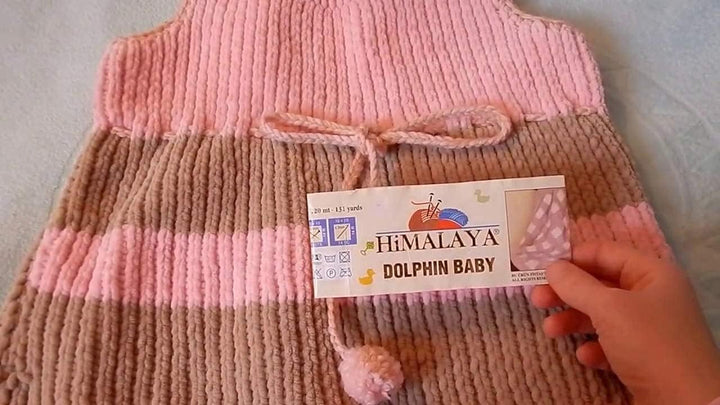 3 Knäuel Himalaya Delphin Baby Garn 395 Yards 3x100g Super Bulky Baby Blanket Garn (80326), 80326