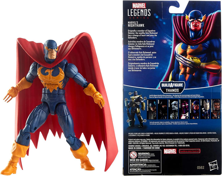 Hasbro Marvel Legends Serie 15,2 cm Marvel's Nighthawk Marvel Comics Sammelfigur