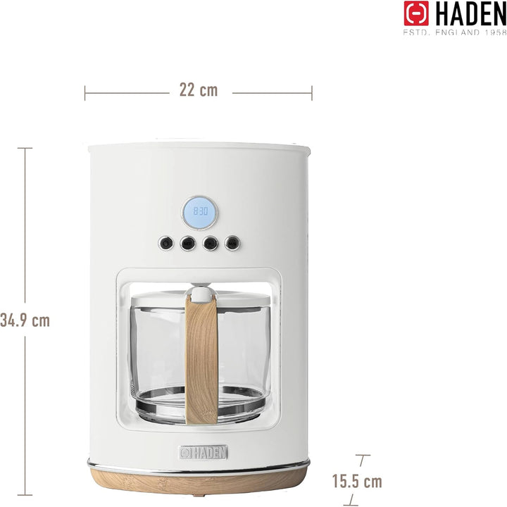 HADEN Kaffemaschine Dorchester White 1,5 l, weiss
