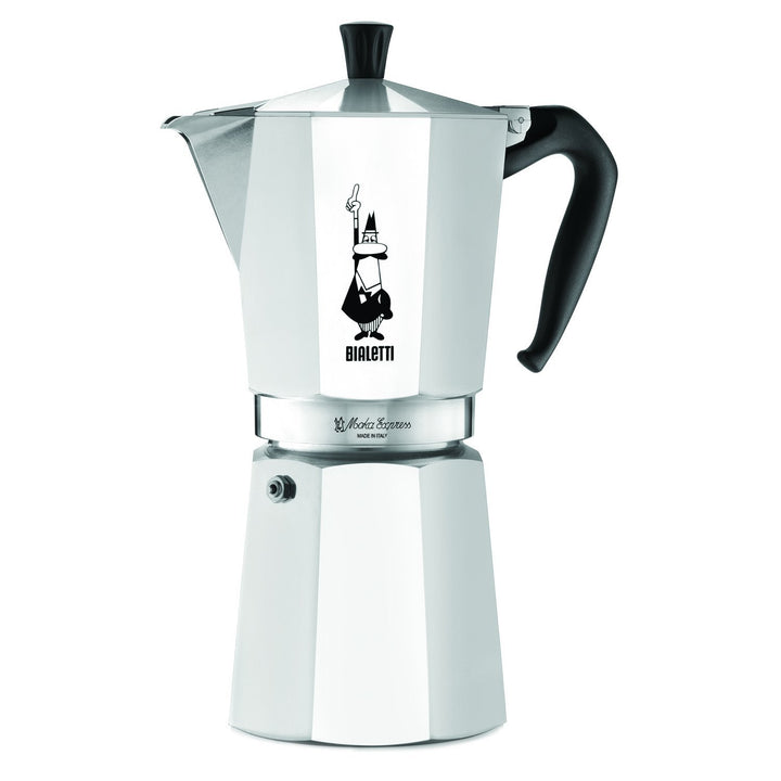 Bialetti - Moka Express: Kultiger Espressokocher für den Herd, macht echten italienischen Kaffee, Mo