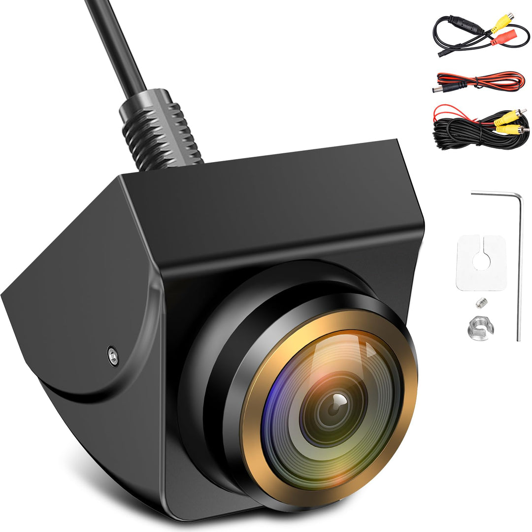 HD Rückfahrkamera, AHD/CVBS 720P Rückfahrkamera Auto, 360° Einstellbare Universal Rück fahrkamera, M