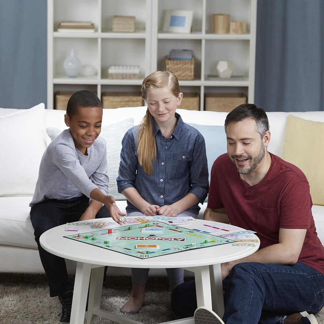 Hasbro Monopoly Classic, Gesellschaftsspiel für Erwachsene &amp; Kinder, Familienspiel, der Klassiker de