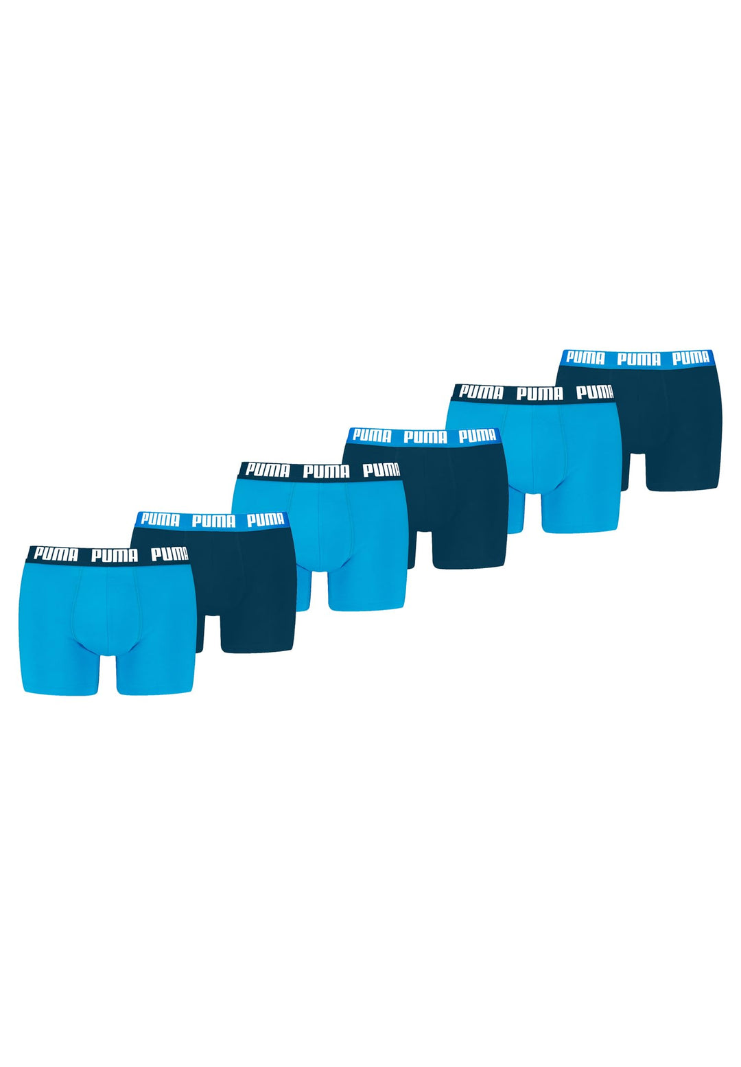 Puma Herren Basic Boxer Shorts S Speed Blue, S Speed Blue