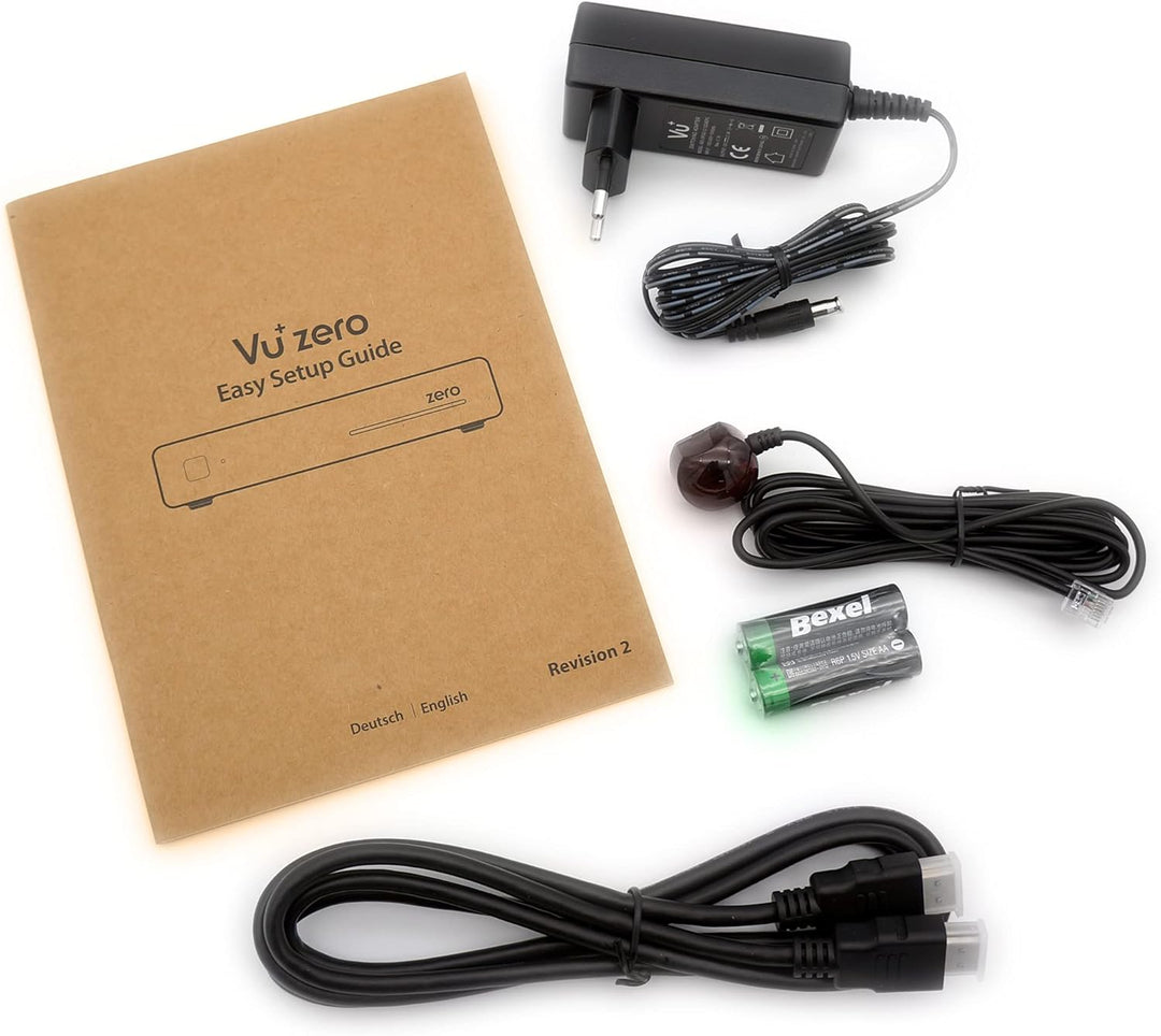 VU+ Zero HW Version 2-1x DVB-S2 Full-HD Sat Tuner E2 Linux Receiver, YouTube, Satellit Receiver mit
