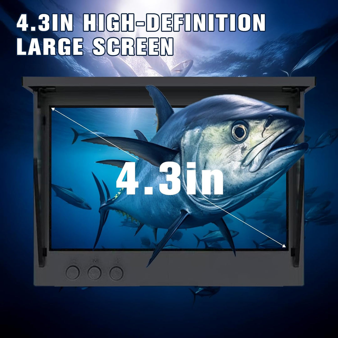 Fischfinder, Unterwasserkamera Angeln, Fish Finder Kamera IP68 Wasserdicht Unterwasser Kamera, 5000m