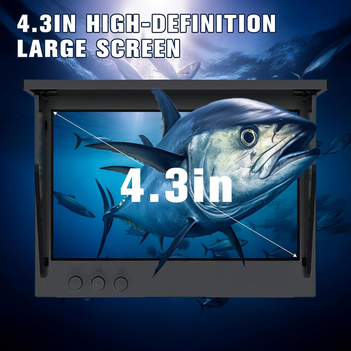 Fischfinder, Unterwasserkamera Angeln, Fish Finder Kamera IP68 Wasserdicht Unterwasser Kamera, 5000m