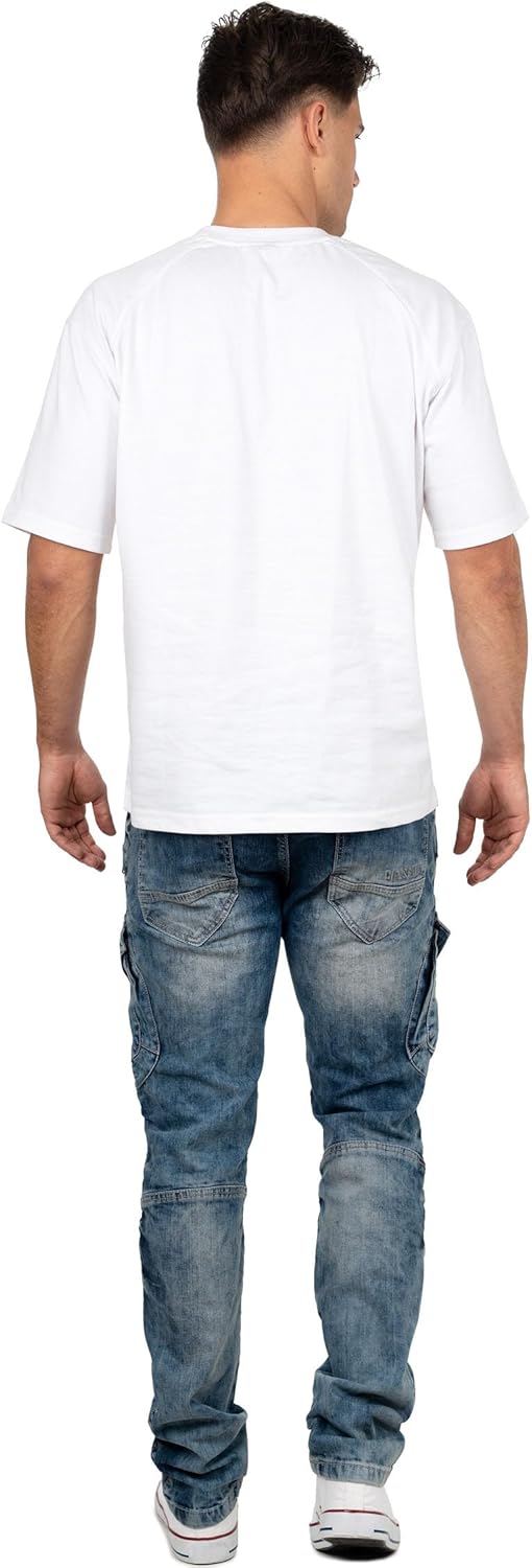 Cipo & Baxx Herren Jeans – Stylische Denim-Mode mit einzigartigem Design, Slim-Fit & Regular-Fit, Bi
