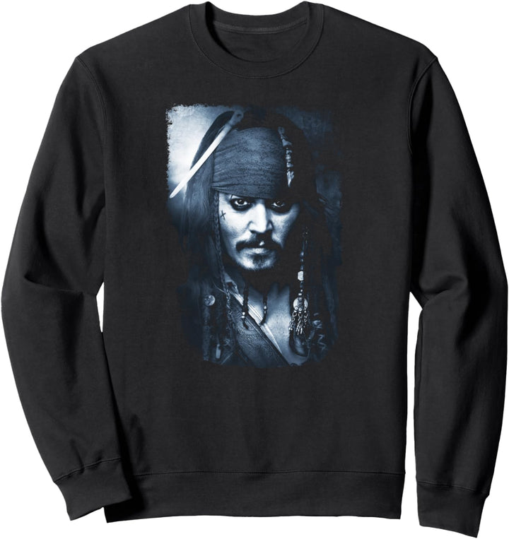 Disney Pirates of the Caribbean Captain Jack Photo Sweatshirt
