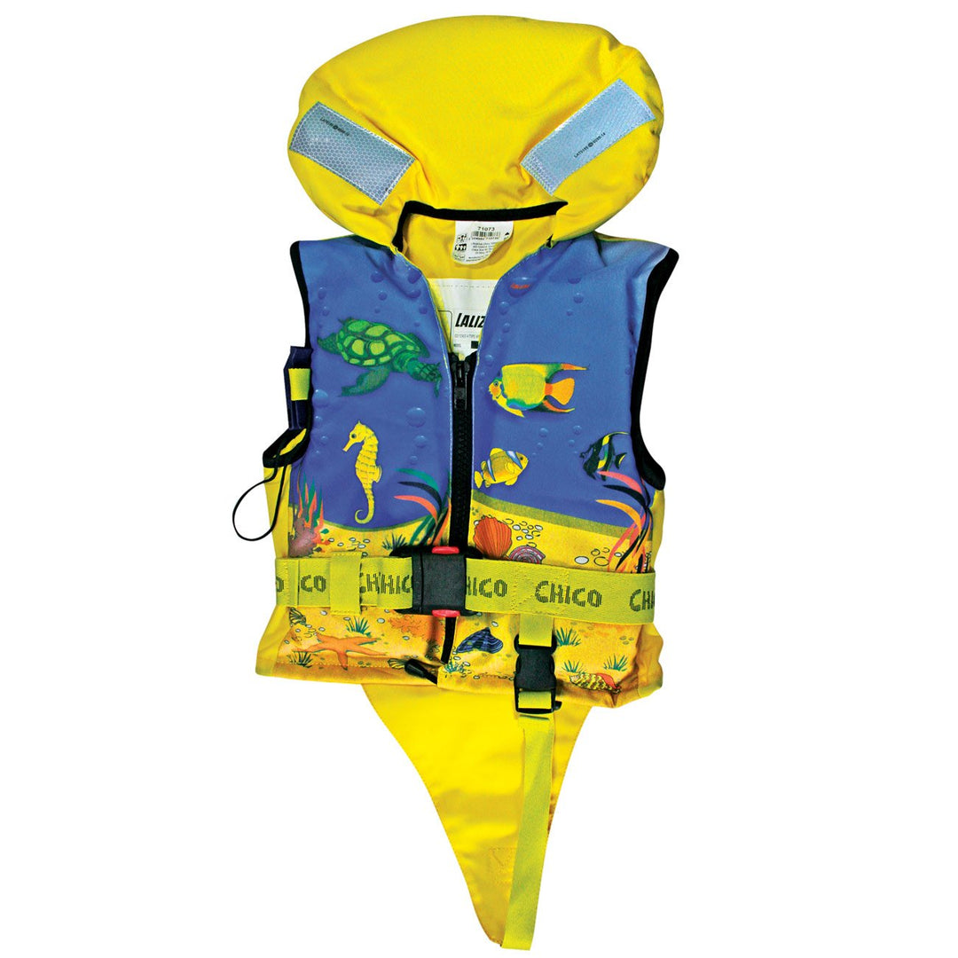 Lalizas Chico Kinder-Rettungsweste 100N/150N : Infant Life Vest réf.71073 10-20kg Gelb/Blau, 10-20kg