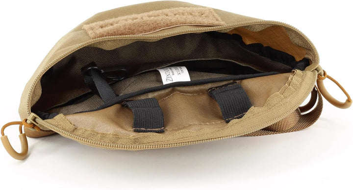 Zentauron Bauchtasche Taktisch 20 x 12 x 8 cm I Taktische Hüfttasche Gürteltasche aus hochwertigem C