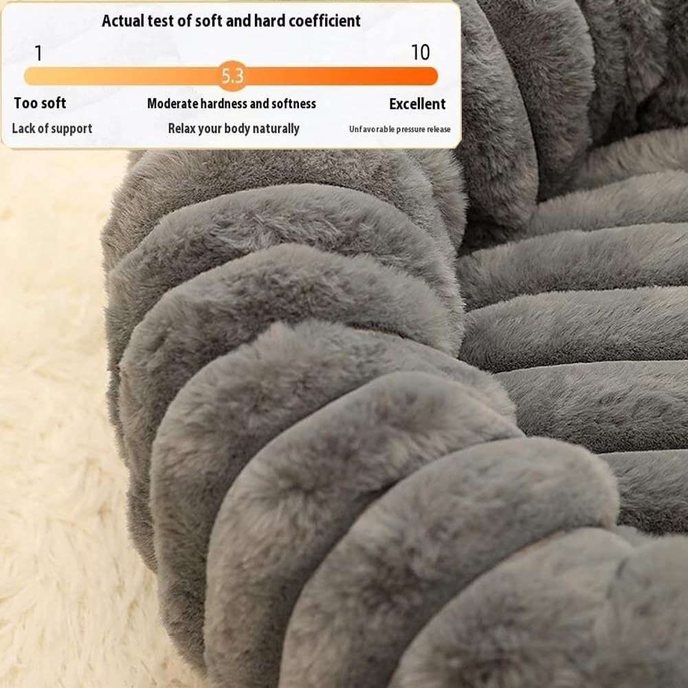 Flauschig Haustierbett Waschbar Hundebett Katzenbett Rund Donut Hundekorb Indoor Katzenkissen Katzen