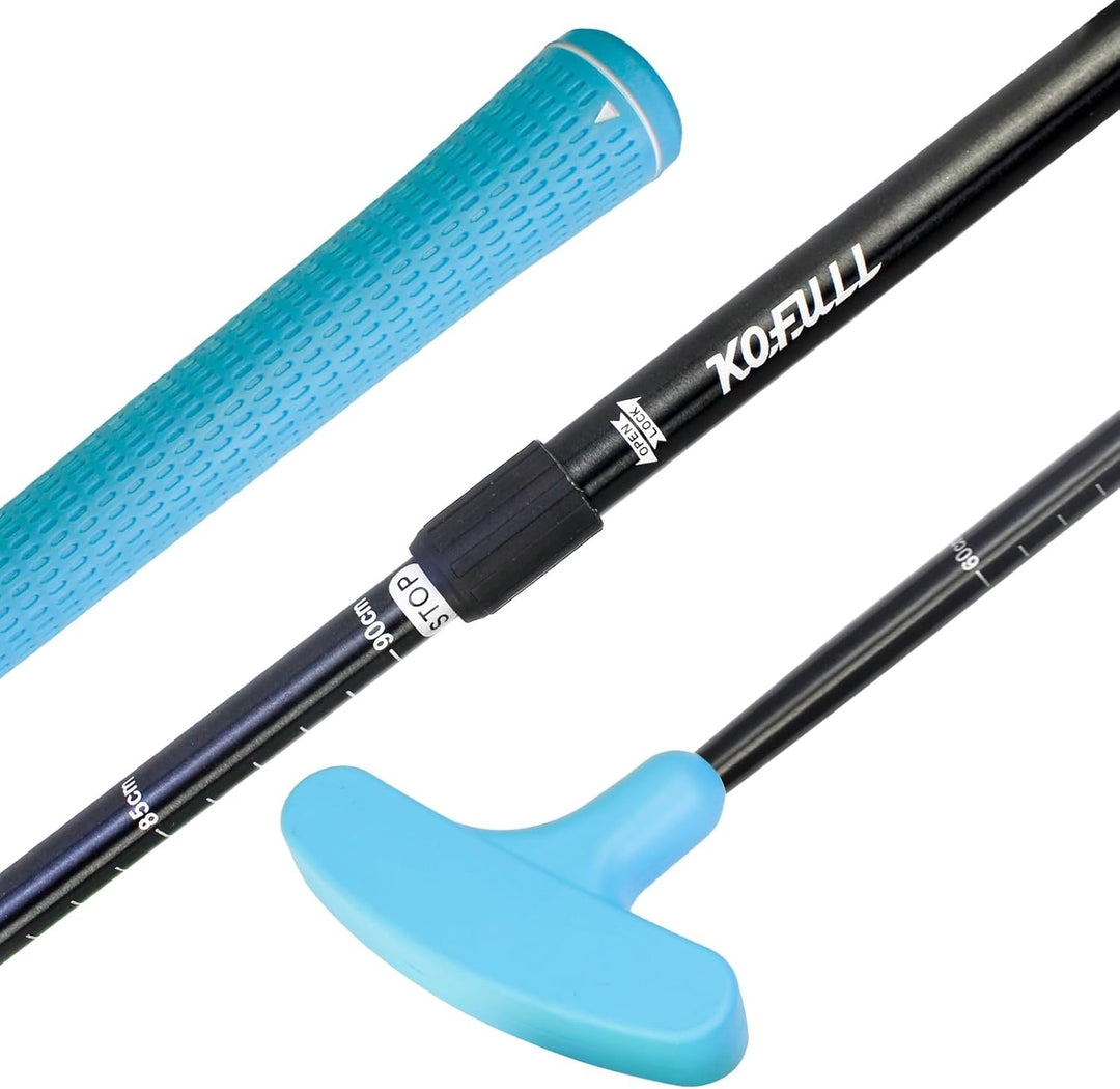 CRESTGOLF Golf-Putter, Golf-Putter für Damen und Herren, 2 Stück, Zwei-Wege-Putter,Rechts- oder Link