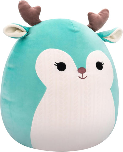 Squishmallows Squishmallow Plüschtier Lopsang, das Rehkitz 40 cm – Original Kuscheltiere