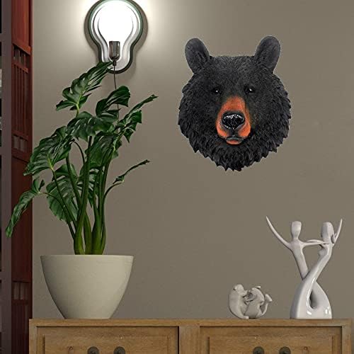 Tierkopf Wanddekoration,Dekorative Skulptur,Bär, Bär