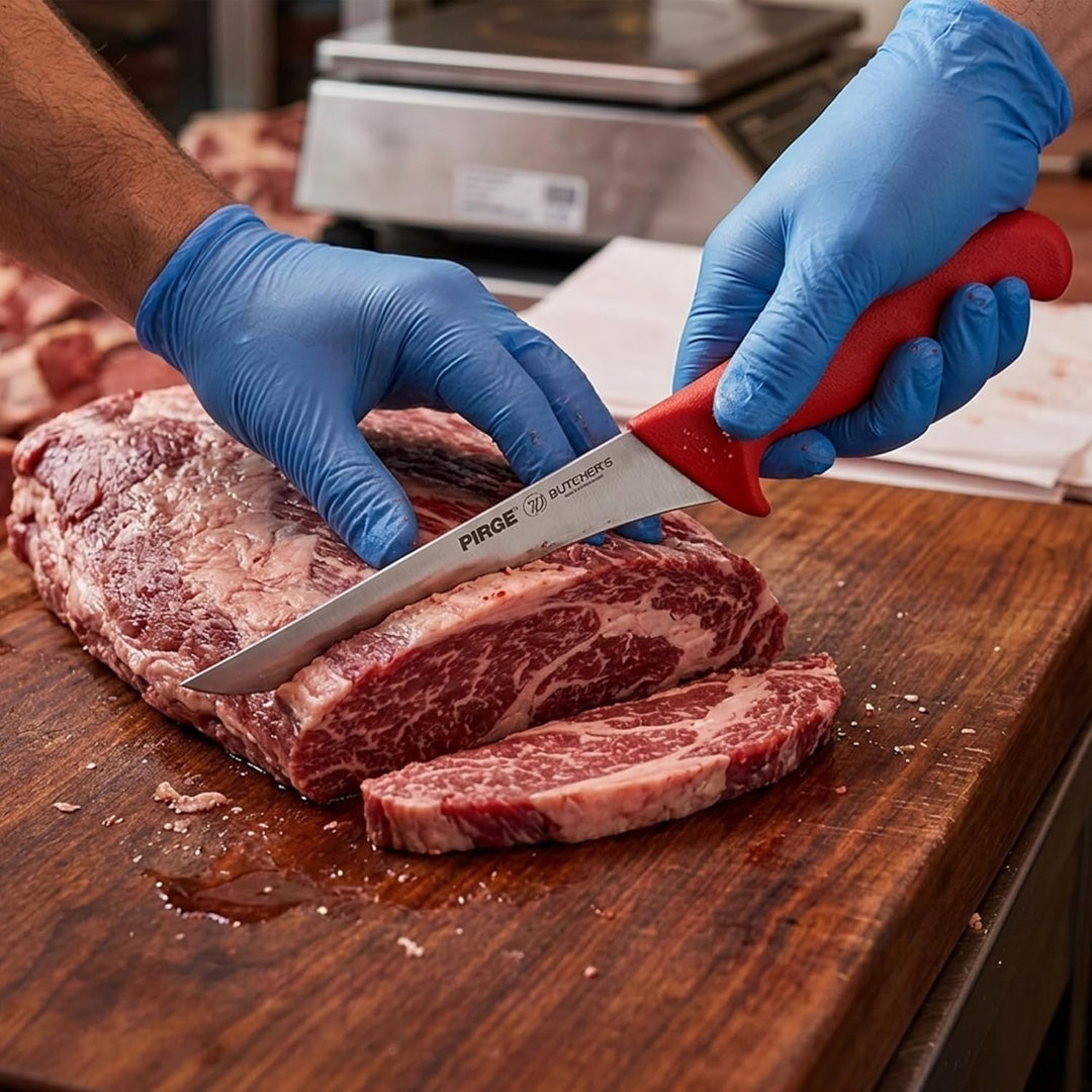 Pirge Butcher's Made in Germany Profi Ausbeinmesser 15 cm - Metzgermesser - Fleischermesser - Stechm