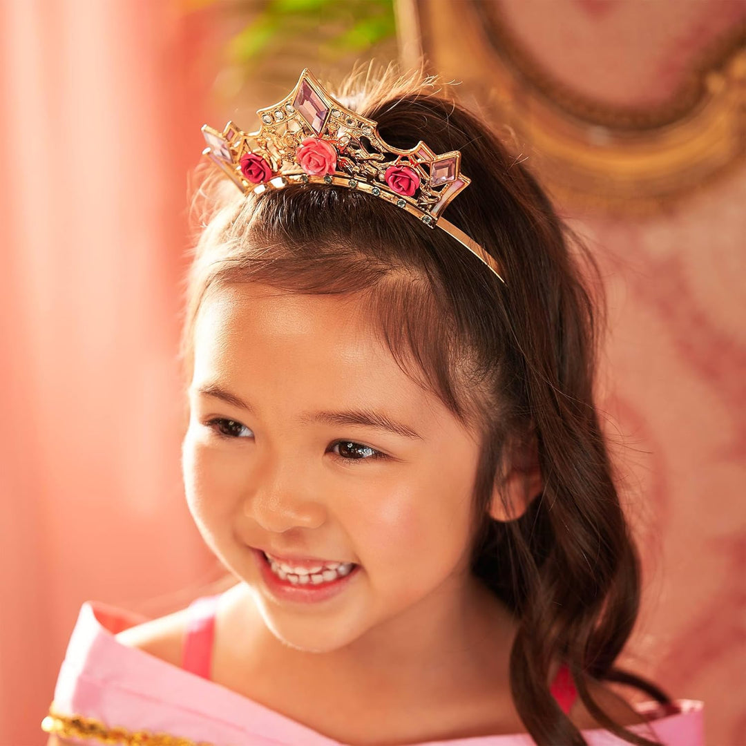 Disney Store Official - Dornröschen - Aurora - Diadem für Kinder - Kostüm-Accessoire mit goldfarbene