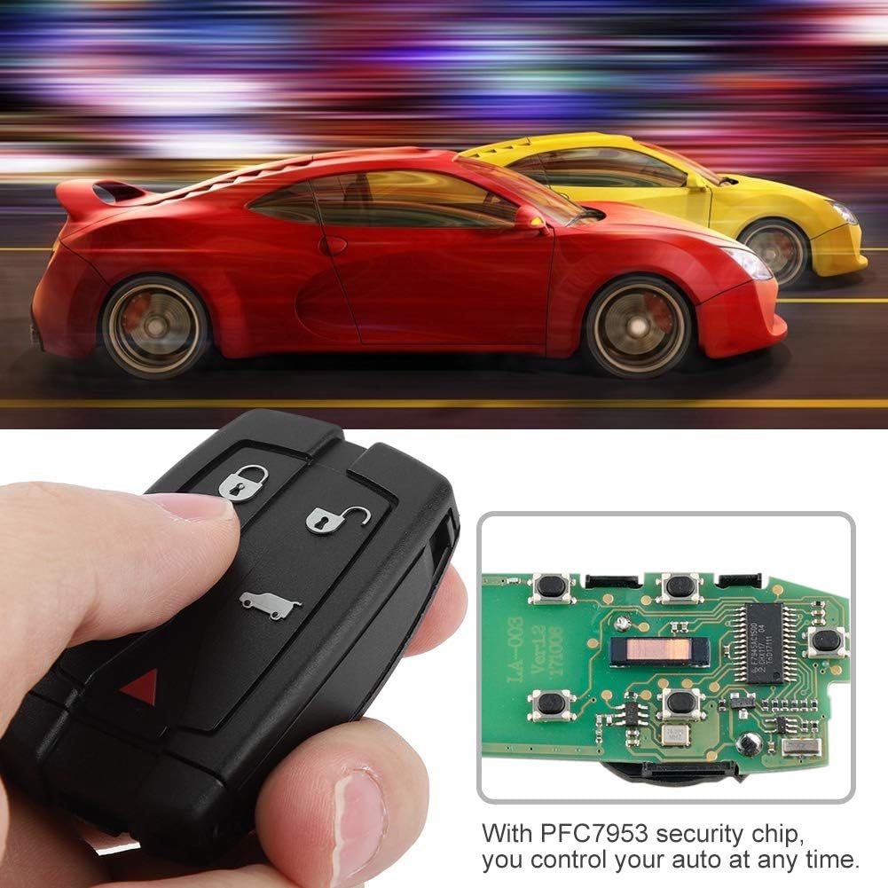 Madezz Auto Fernbedienung Schlüssel Knopf Auto Schlüssellose Entry Fernbedienung Schlüsselkasten Fob