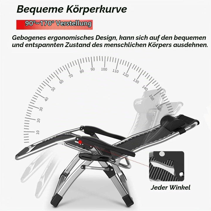 DQCHAIR Terrassenstühle Liegestühle Schwerelosigkeit Chaise Lounges Garten Schaukelstuhl Für Strand