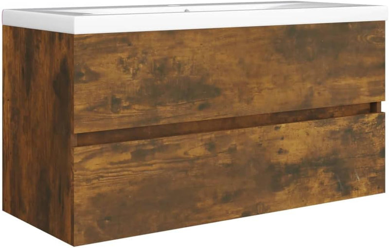 homiuse 90x38.5x45 cm Waschbeckenschrank mit Schublade Badezimmerschrank Badezimmer Möbel Waschbecke