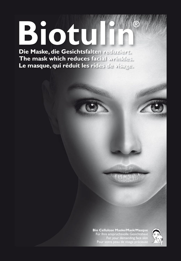 Biotulin Bio Cellulose Maske, 4er Box