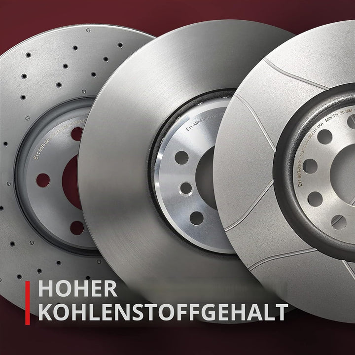 Brembo 09.9145.11 Vordere Bremsscheibe mit UV Lackierung, Anzahl 2 Single, Single