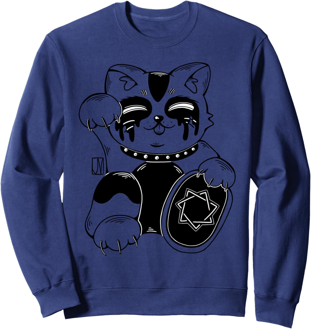 ROCK METAL PUNK KATZE Sweatshirt