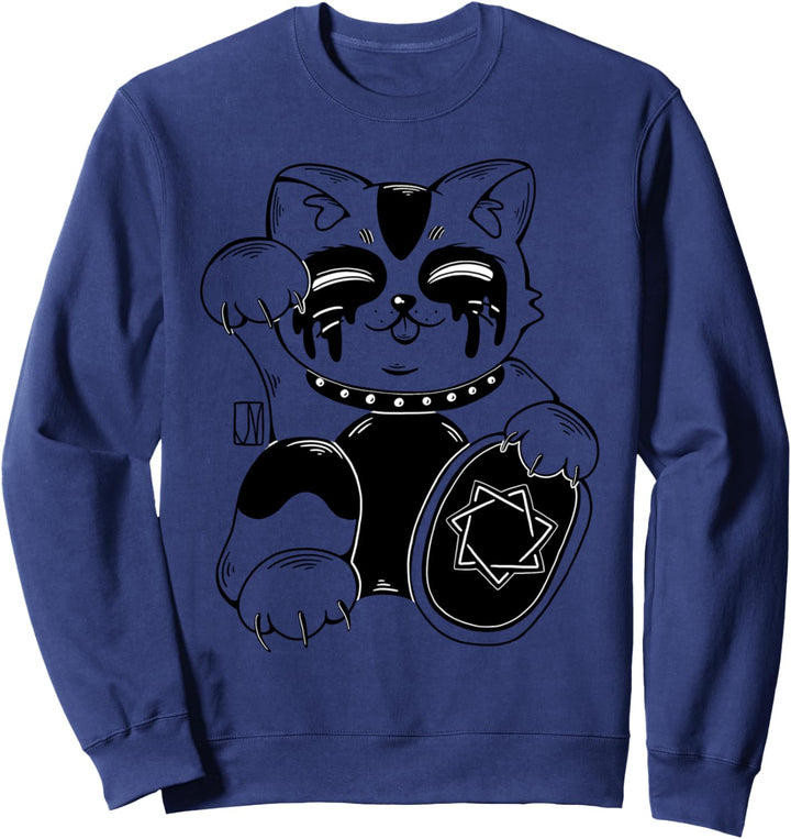 ROCK METAL PUNK KATZE Sweatshirt