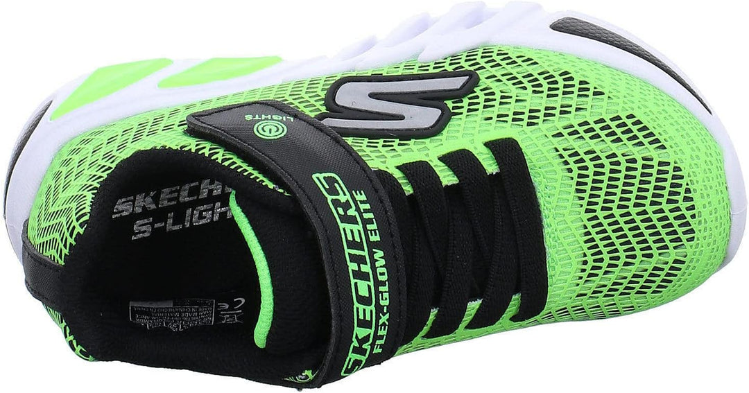 Skechers Jungen 403900l Rybk Sneaker 31 EU Lime Synthetic Black Trim, 31 EU Lime Synthetic Black Tri