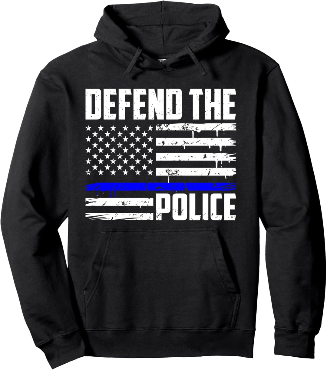 Verteidigen Sie die Polizei Amerikaner, Cops Police Pullover Hoodie