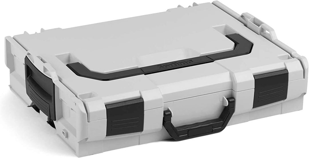 L-BOXX Sortimo 102 | inkl. Insetboxenset 2x Mini | Grösse 1 in Lichtgrau | Werkzeugkoffer klein leer