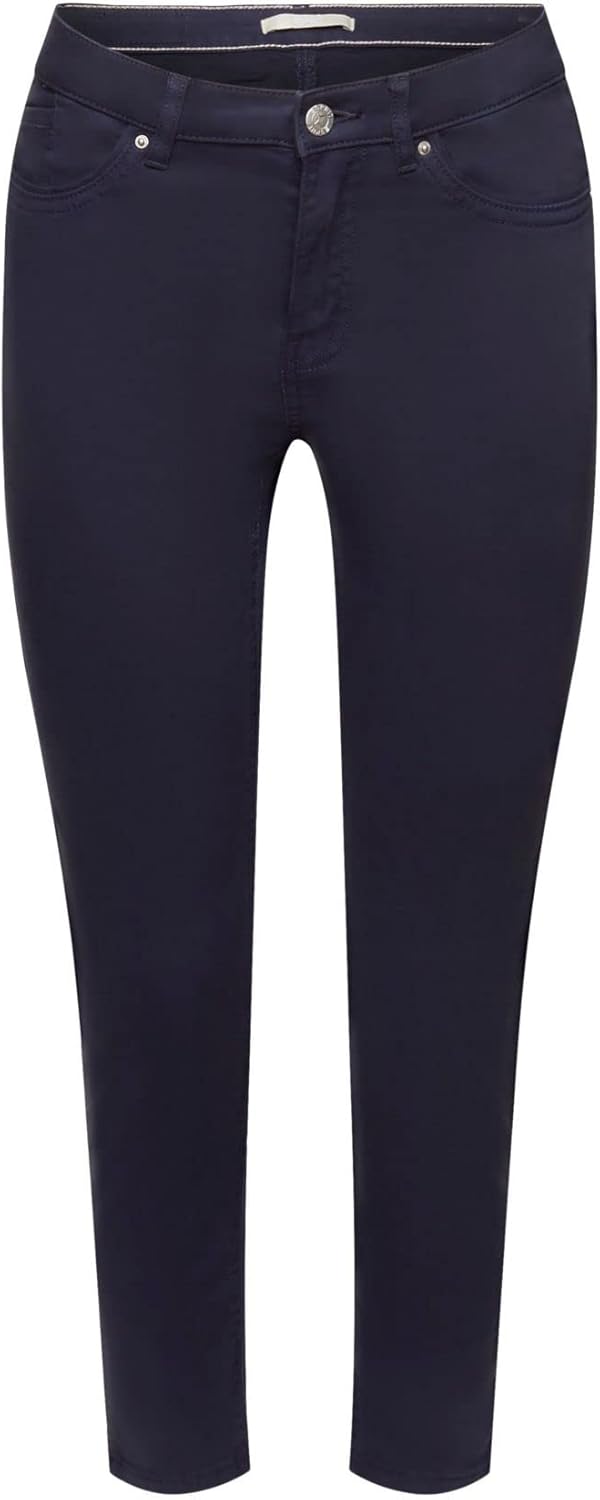 ESPRIT Damen Hose, 33W / 26L 400/Navy